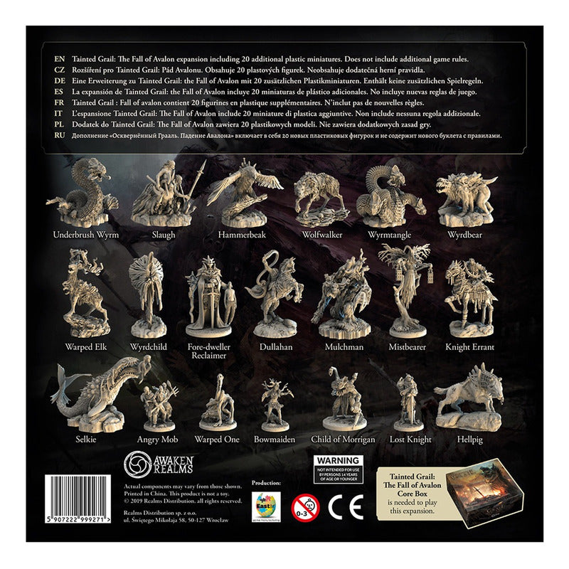 TAINTED GRIAL MONSTERS OF AVALON EXPANSION
