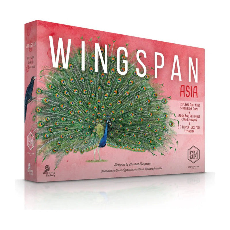 WINGSPAN ASIA EN ESPAÑOL EXPANSION