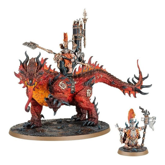 FYRESLAYERS AURIC RUNEFATHER WITH MAGMADROTH