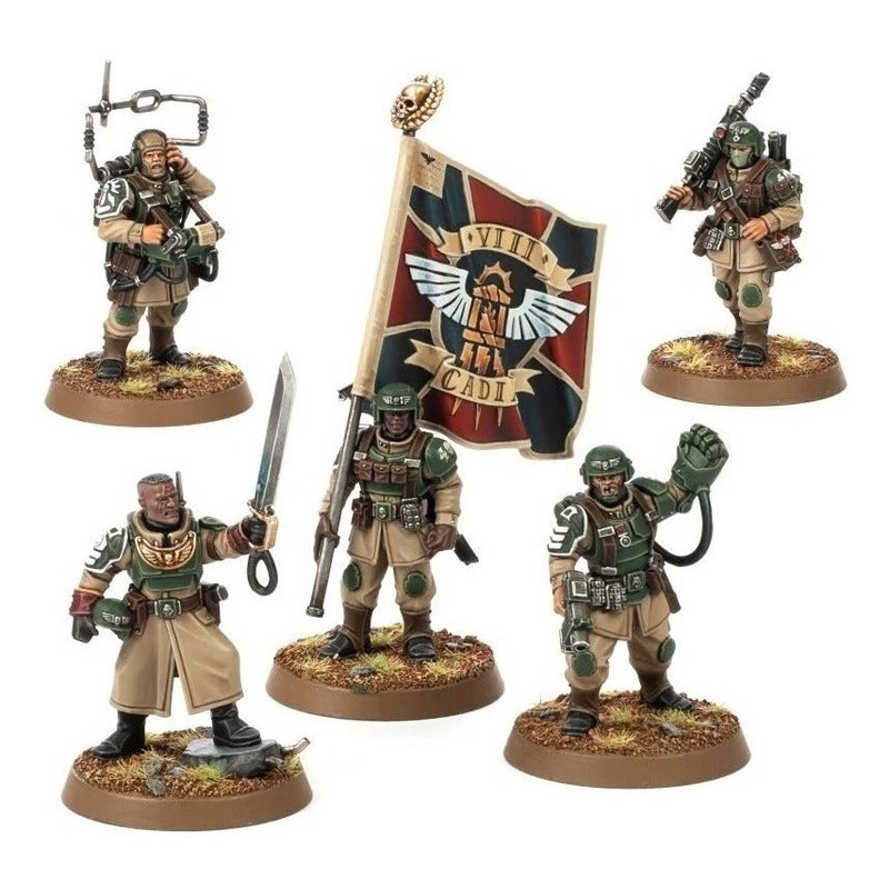 ASTRA MILITARUM CADIAN COMMAND SQUAD NUEVOS MODELOS