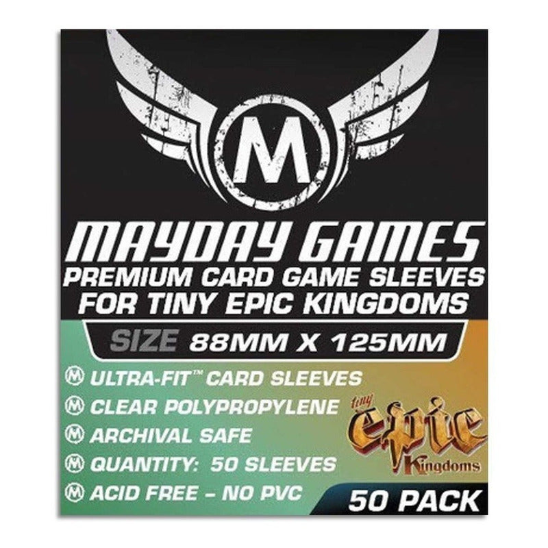 MAYDAY TINY EPIC KINGDOM PREMIUM 88X125 (50 UNIDADES)