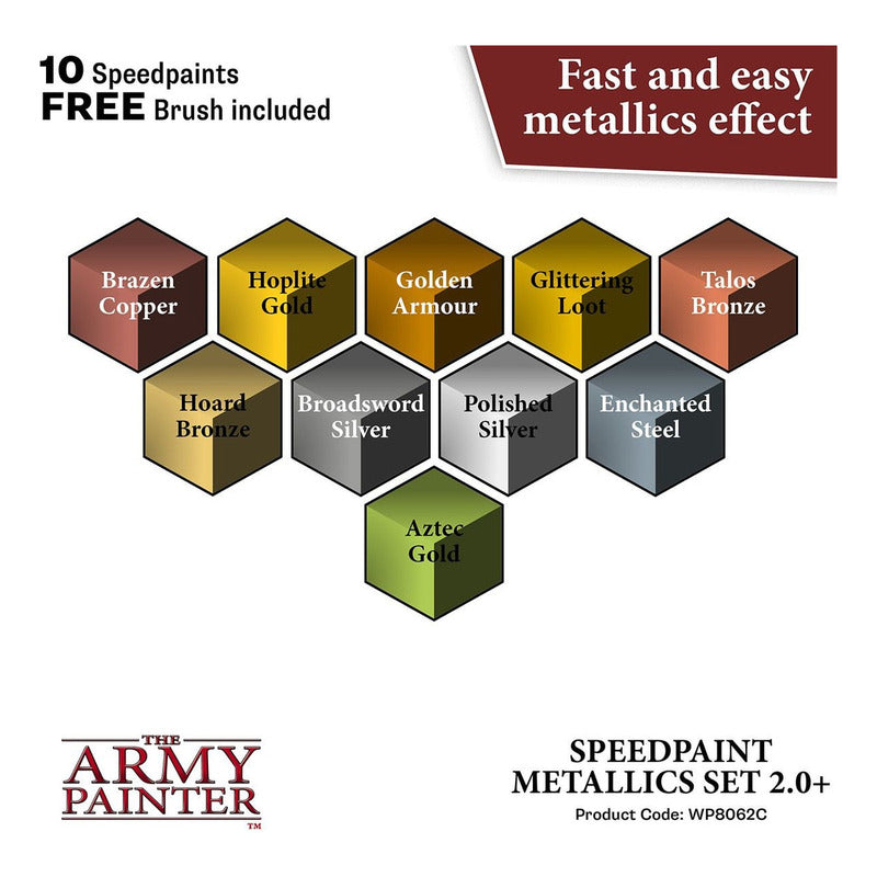 SPEEDPAINT METALLICS SET 2.0