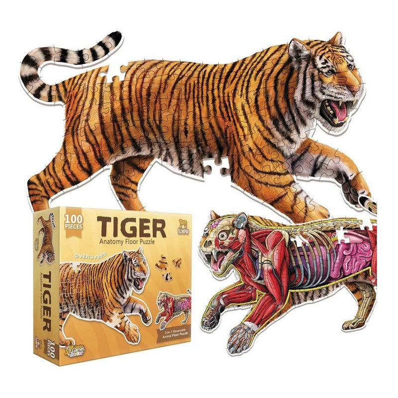FLOOR PUZZLE TIGER 100 PC