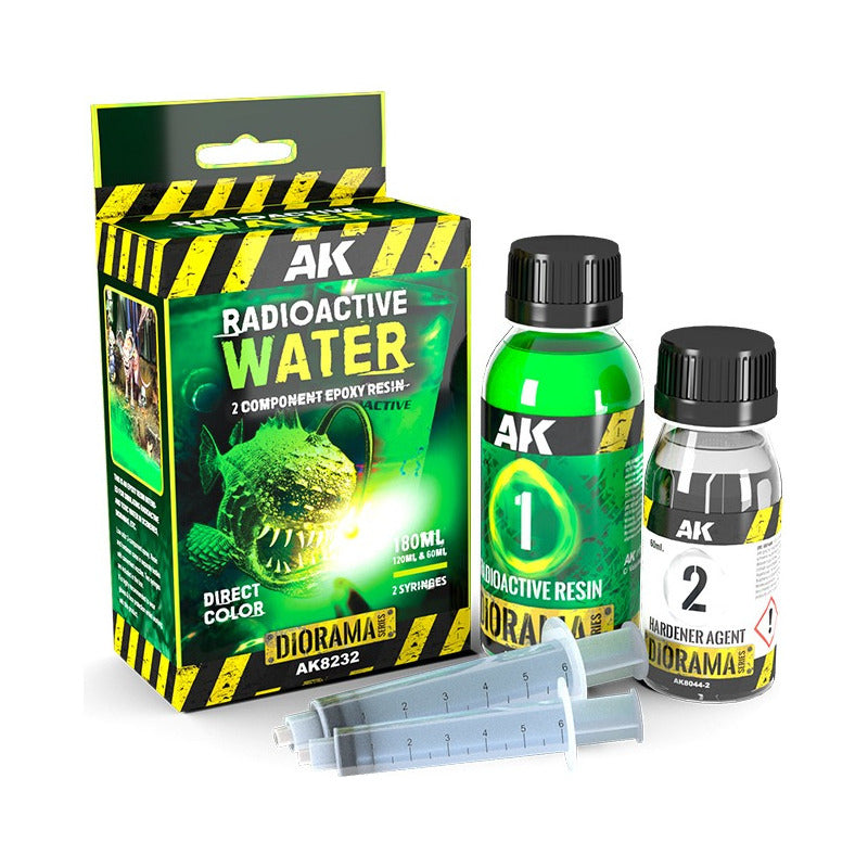 RADIOACTIVE WATER (2 COMPONENTS RESIN)