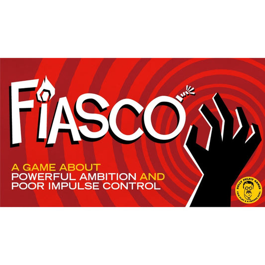 Fiasco Rpg Libro Juego De Mesa