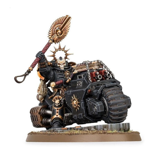 SPACE MARINES CHAPLAIN ON BIKE