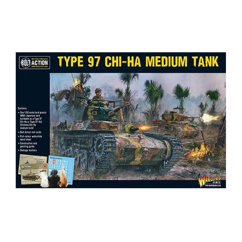 BOLT ACTION JAPANESE TYPE 97 CHI-HA MEDIUM TANK