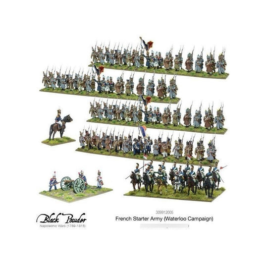 NAPOLEONIC FRENCH STARTER ARMY WATERLOO CAMPAIGN