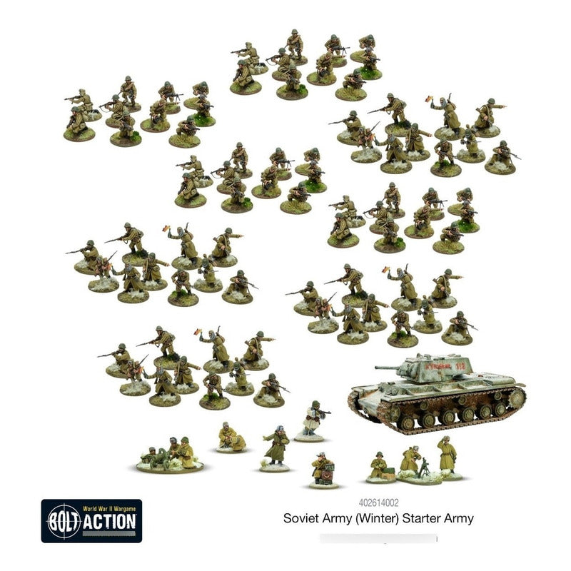 BOLT ACTION SOVIET ARMY (WINTER) STARTER ARMY
