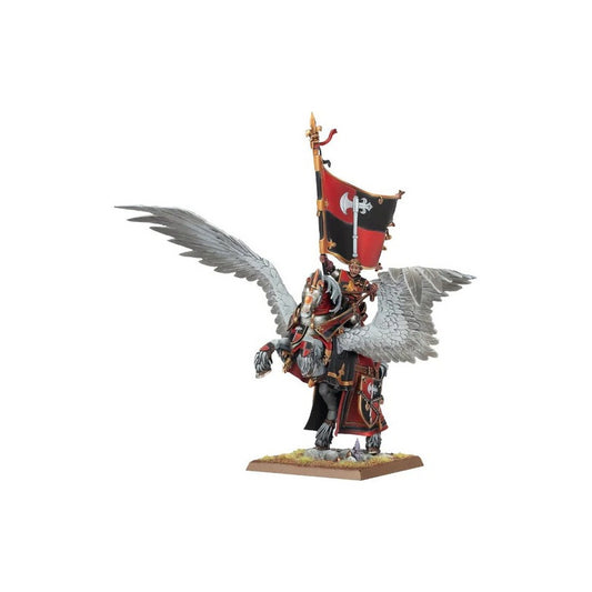 OLD WORLD KINGDOM OF BRETONNIA BATTLE STANDARD ON ROYAL PEGASUS
