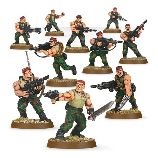 ASTRA MILITARUM CATACHAN JUNGLE FIGHTERS WEB EXCLUSIVE