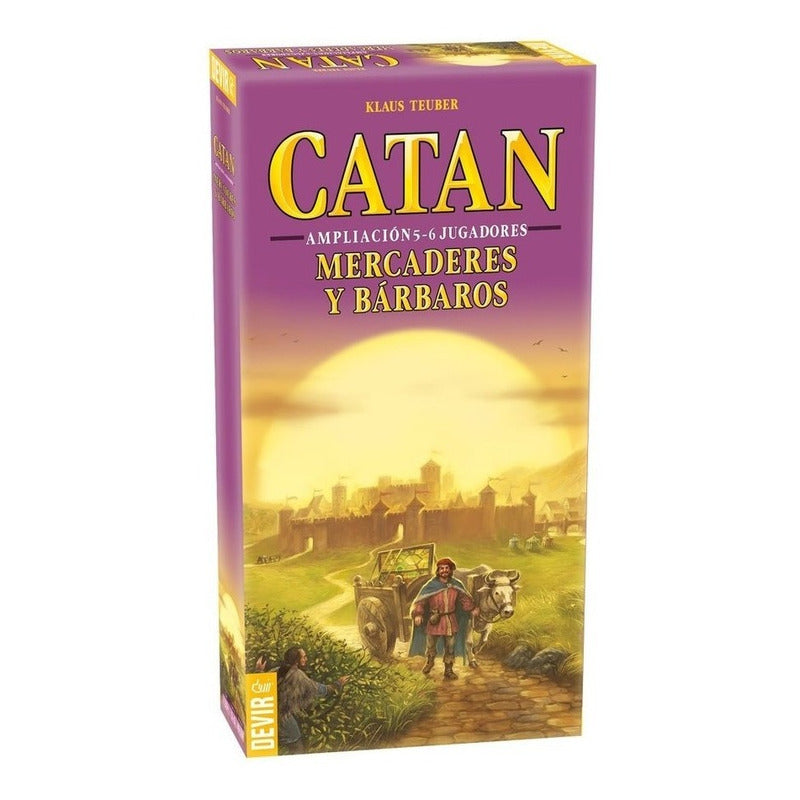 CATAN MERCADERES Y BARBAROS AMPLIACION 5-6 EN ESPAÑOL