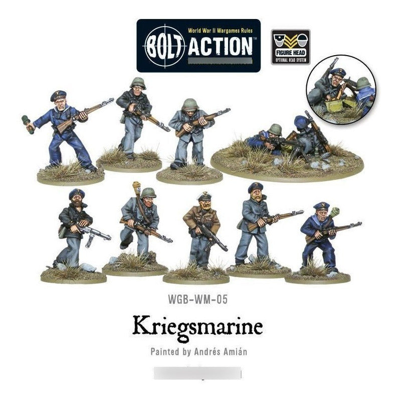 BOLT ACTION GERMAN KRIEGSMARINE SQUAD