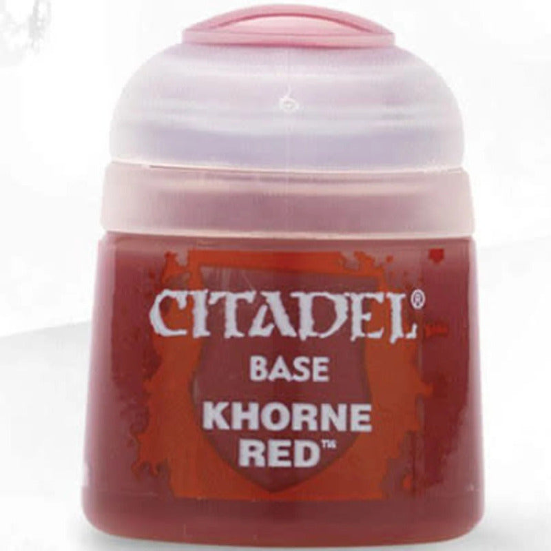 CITADEL BASE KHORNE RED