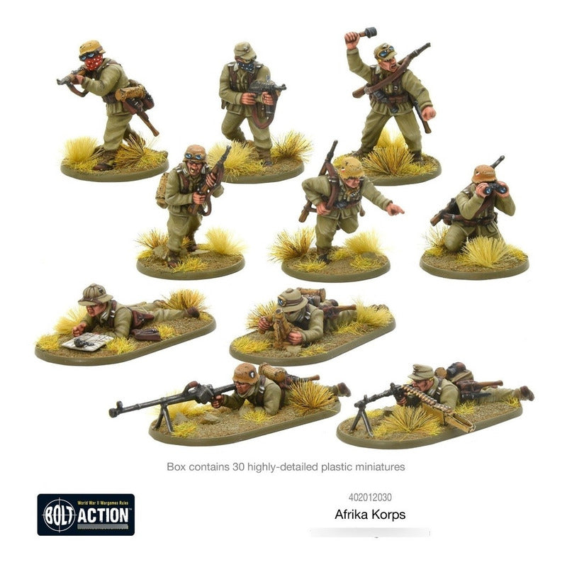 BOLT ACTION GERMAN AFRIKA KORPS