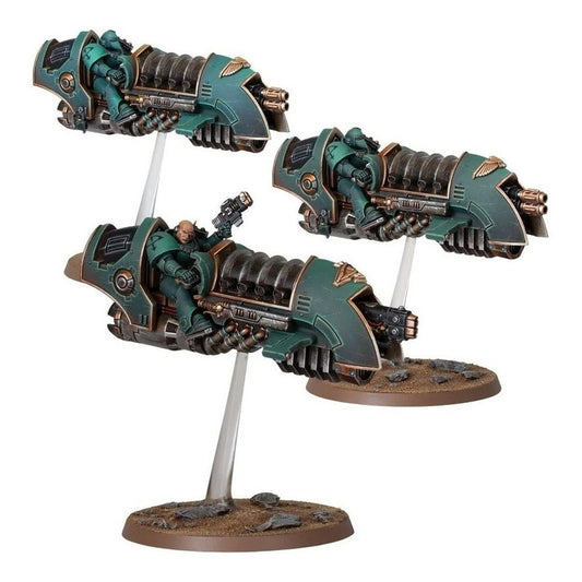 Sky Hunter Squadron - Cazadores Celestes en motocicletas a reacción Horus Heresy Warhammer 40k