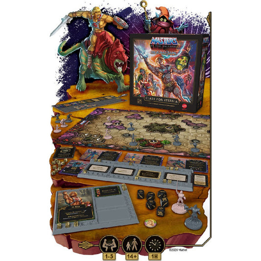 MASTERS OF THE UNIVERSE CLASH FOR ETERNIA