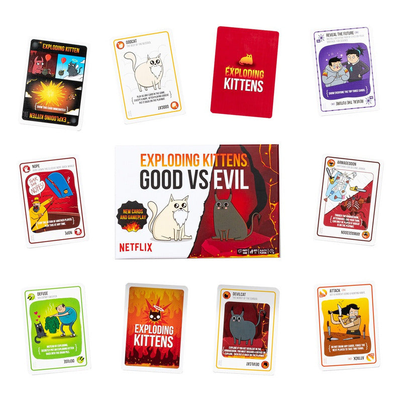 EXPLODING KITTENS GOOD VS EVIL