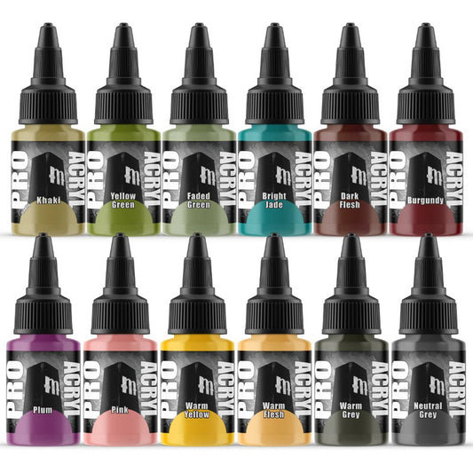 PRO ACRYL EXPANSION SET #4 – 12 COLORES