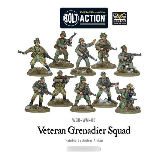 BOLT ACTION GERMAN VETERAN GRENADIER SQUAD