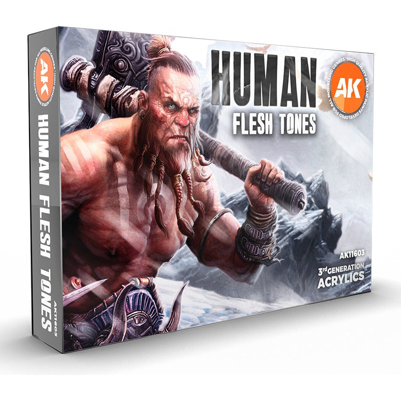 HUMAN FLESH TONES SET