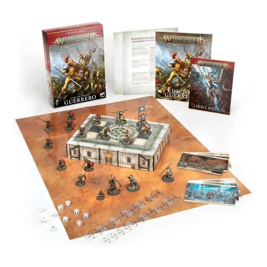 WARHAMMER AGE OF SIGMAR WAR CAJA DE INICIO GUERRERO EN ESPAÑOL