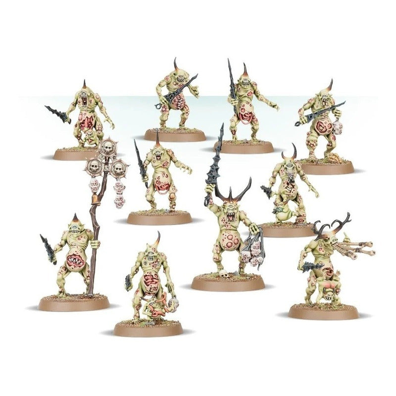 DAEMONS OF NURGLE NURGLE PLAGUEBEARERS