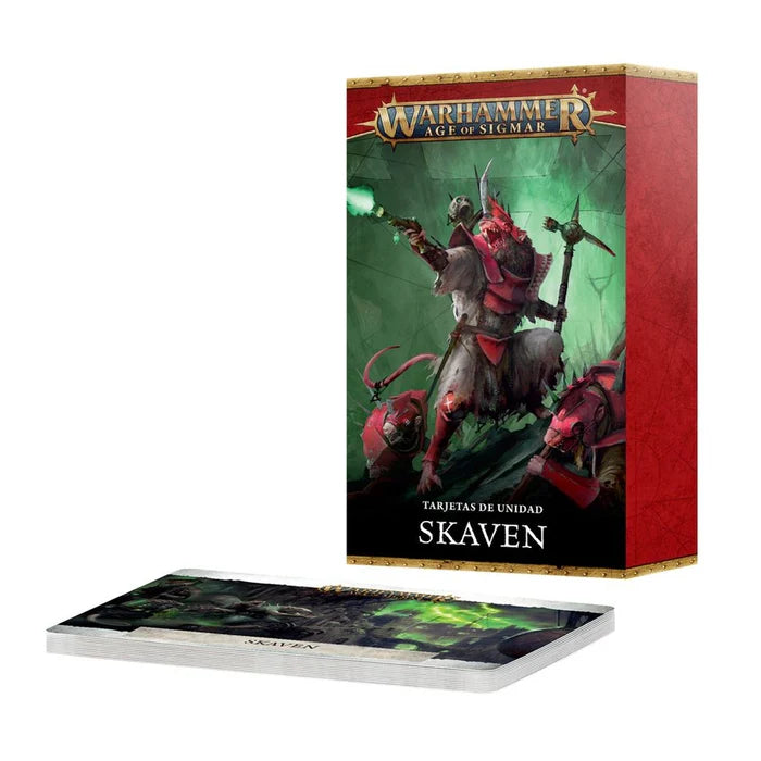 SKAVEN WARSCROLL CARDS EN ESPAÑOL