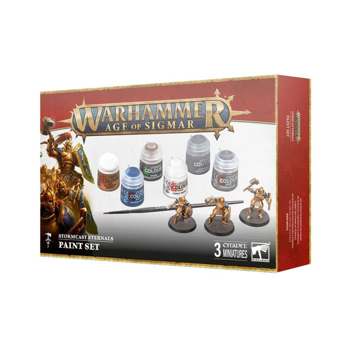 AGE OF SIGMAR STORMCAST ETERNALS PAINT SET