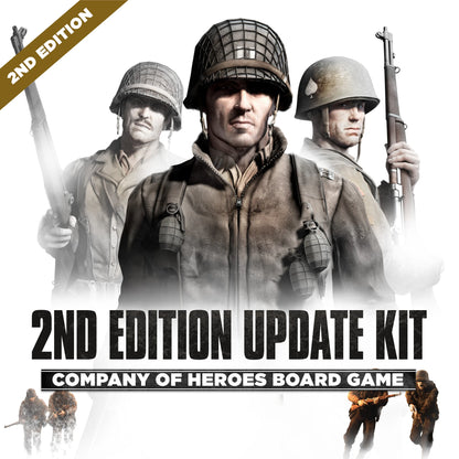 Kit actualización Company of Heroes 2ª Edición con mapas Danubio Ardenas cartas comandante Quantum Boardgames
