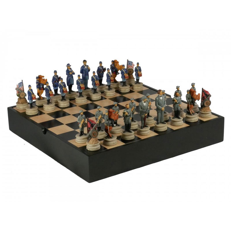 3.25" CIVIL WAR CHESS ON CHEST