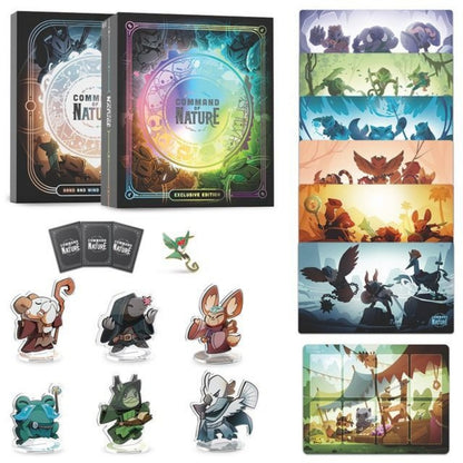 COMMAND OF NATURE EXCLUSIVE DELUXE BUNDLE + VINYL FIGURE BOX (7 ITEMS)