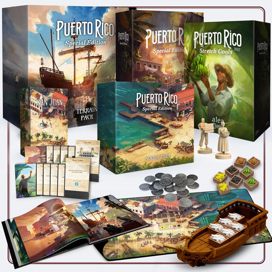 Puerto Rico: Special Edition Grande Pledge (10 Items) – Español