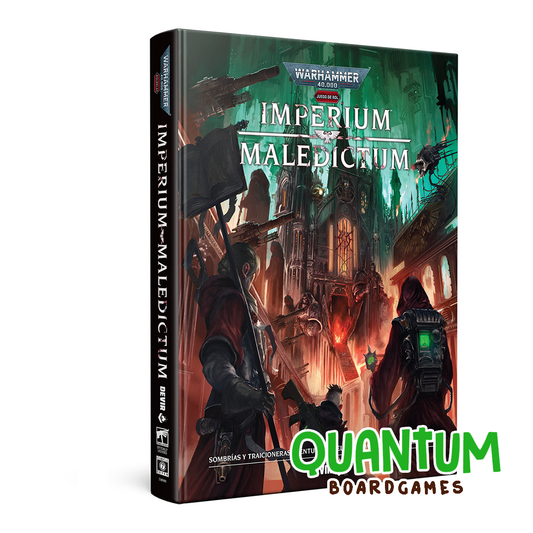 Warhammer 40K Juego de Rol Imperium Maledictum: Libro Básico – Español