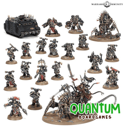 Chaos Space Marines: Battleforce 2025 - Hellforge Warband