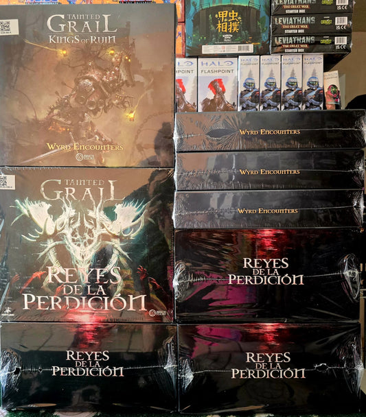 TAINTED GRAIL KINGS OF RUIN KICKSTARTER CORE PLEDGE EN ESPAÑOL (2 ITEMS)