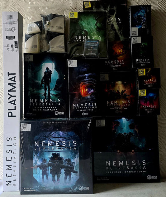 Nemesis Retaliation: Veteran Pledge Kickstarter – Español (14 Items)