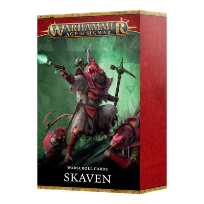 SKAVEN WARSCROLL CARDS EN INGLES