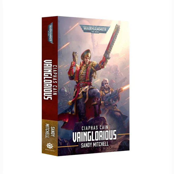 BLACK LIBRARY CIAPHAS CAIN VAINGLORIOUS PAPERBACK