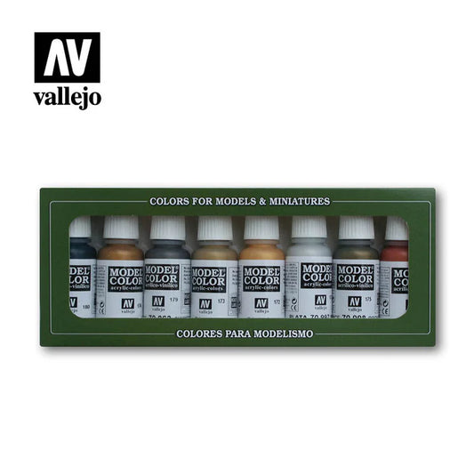 MODEL COLOR SET 70.118 METALLIC COLORS