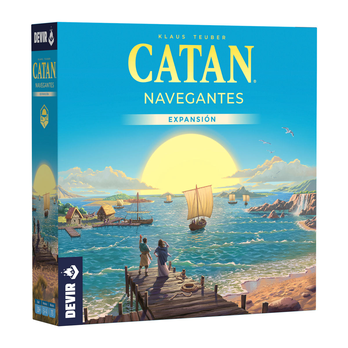 CATAN NAVEGANTES EXPANSION EN ESPAÑOL