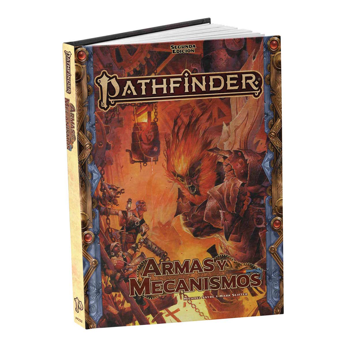 LIBRO DE ROL PATHFINDER 2DA EDICION ARMAS Y MECANISMOS EN ESPAÑOL