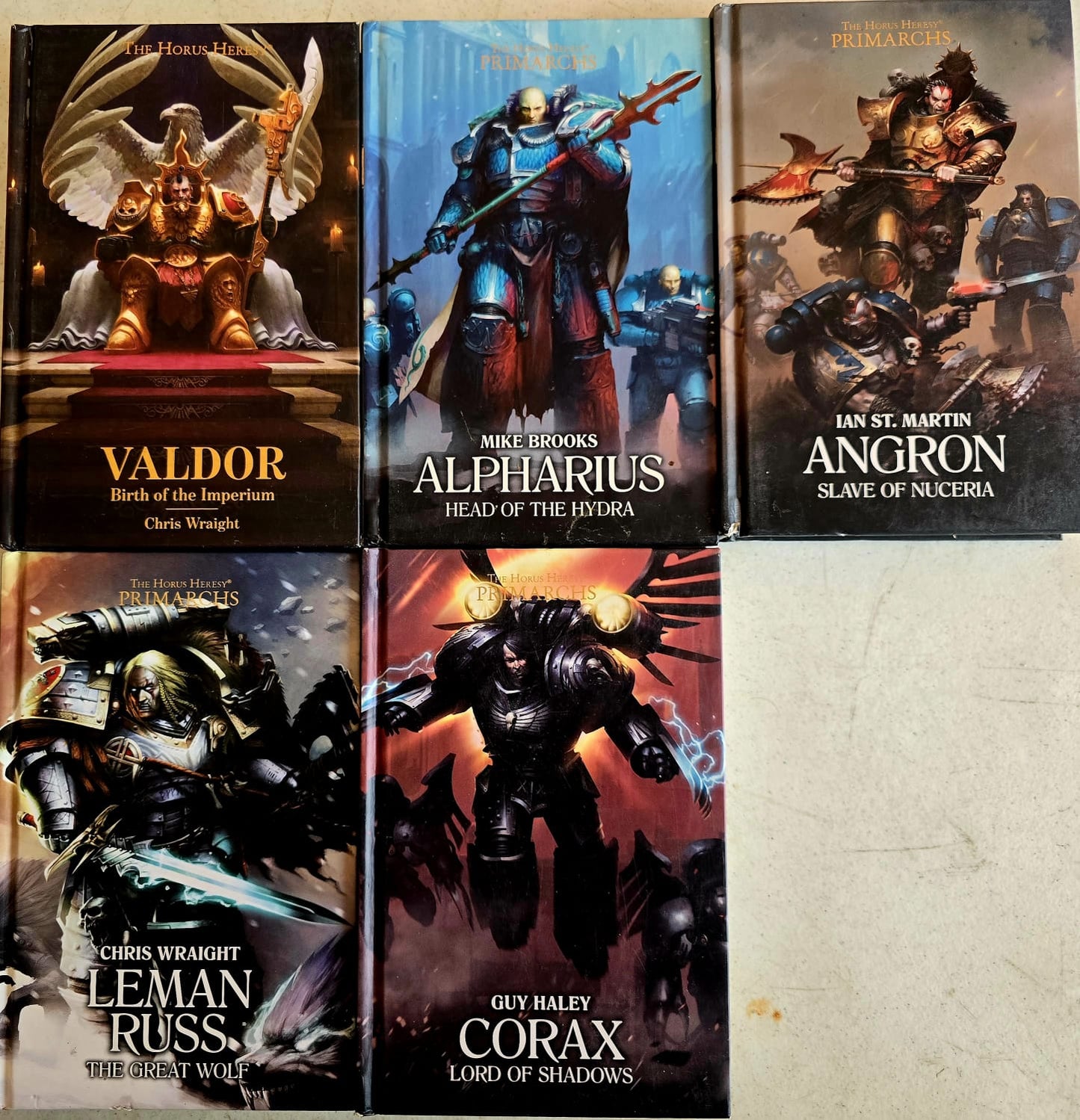 Horus Heresy:  Paquete de libros y extras (muchos fuera de producción) - Ingles