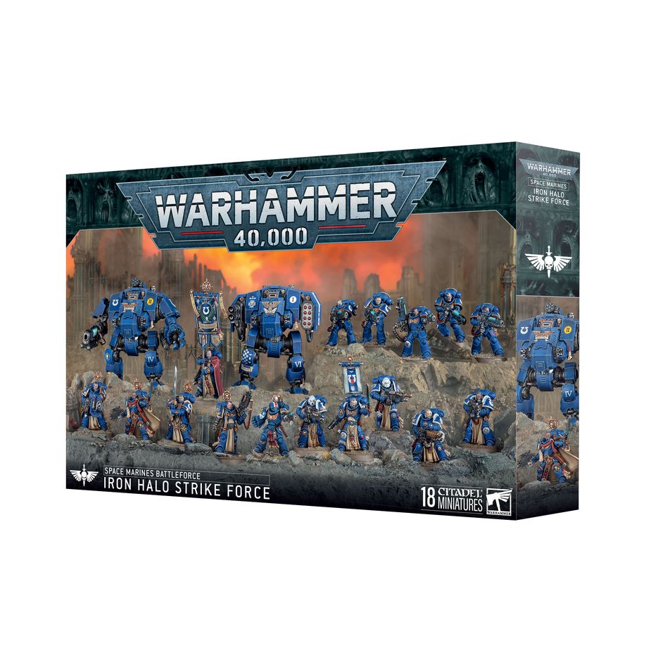 Space Marines: Battleforce 2025 - Iron Halo Strike Force