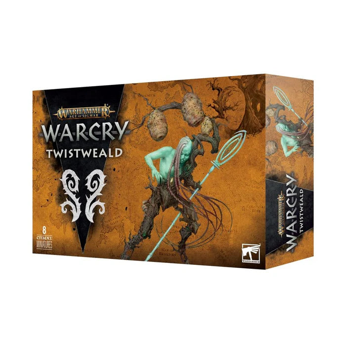 Warcry Twistweald juego de mesa Sylvaneth Games Workshop con miniaturas y tablero