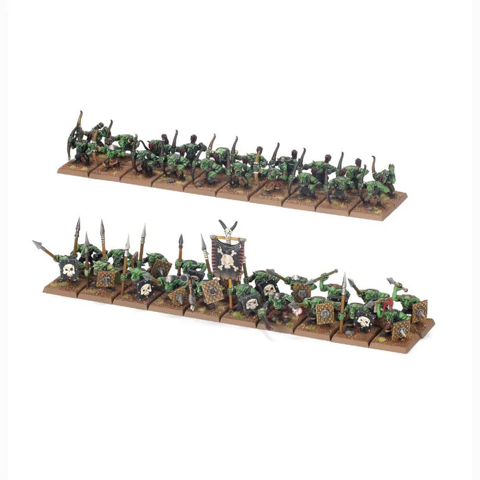 OLD WORLD ORC AND GOBLIN TRIBES GOBLIN MOB