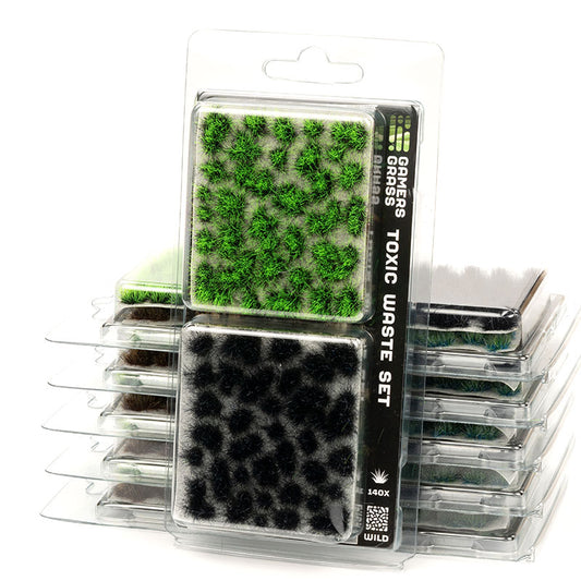 GAMERS GRASS TOXIC WASTE TUFT SET  WILD
