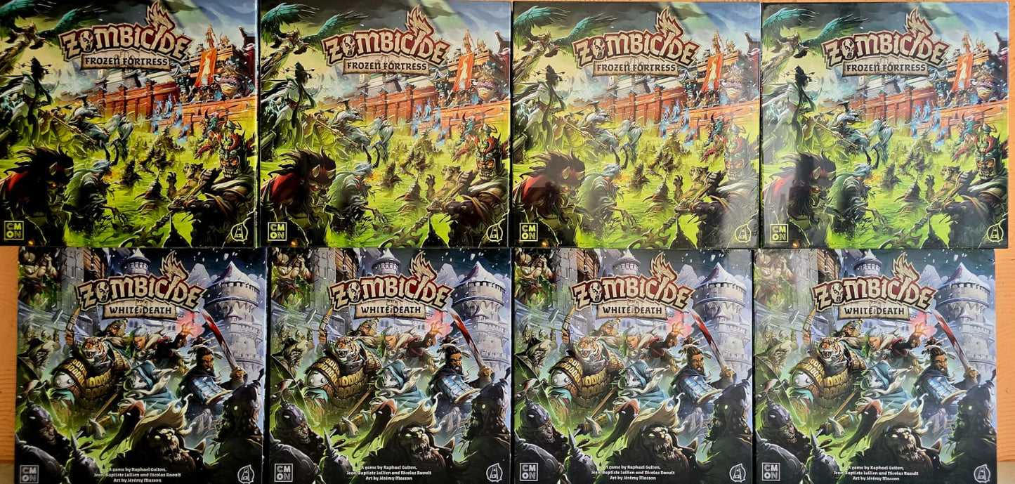 ZOMBICIDE WHITE DEATH KS FRONZEN FORTRESS PLEDGE