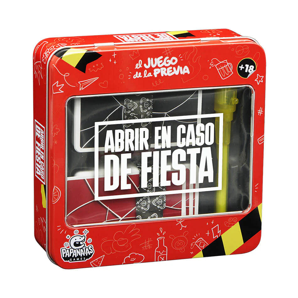 ABRIR EN CASO DE FIESTA EN ESPAÑOL