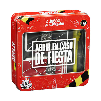 ABRIR EN CASO DE FIESTA EN ESPAÑOL